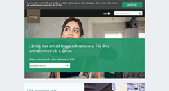 Desktop Screenshot of mittbygge.se
